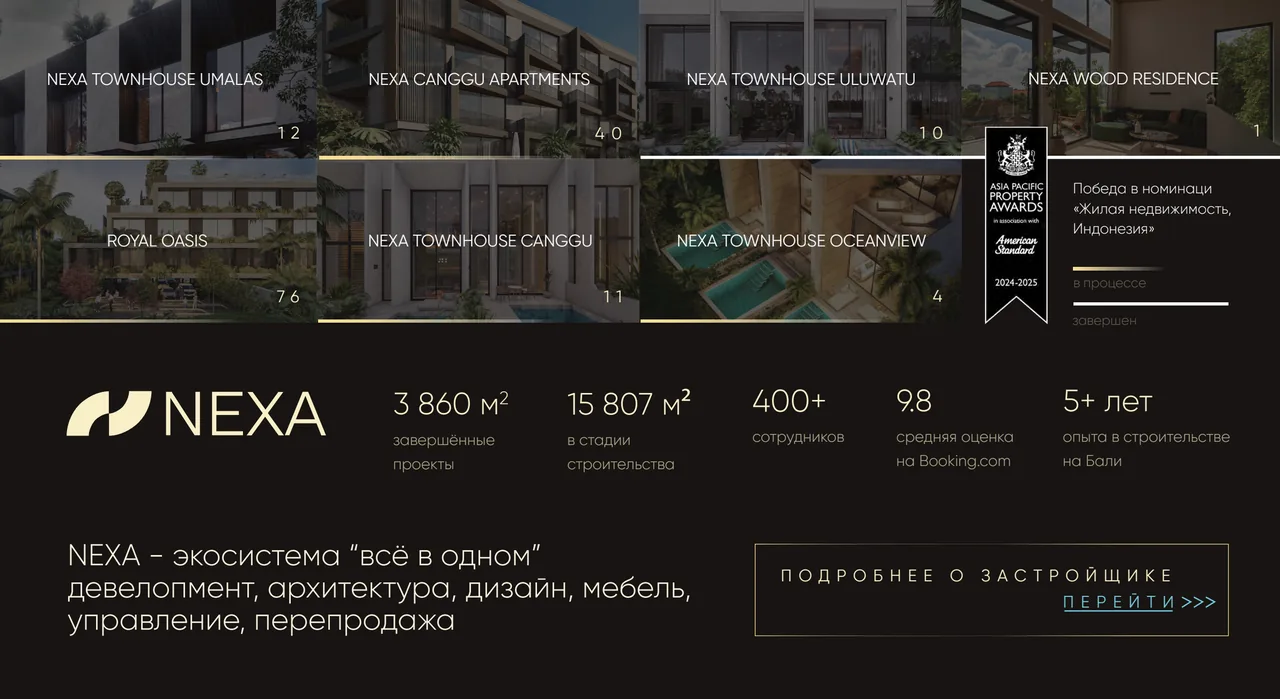 NEXA — о застройщике
